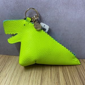 Cute bath & body works green dinosaur bag